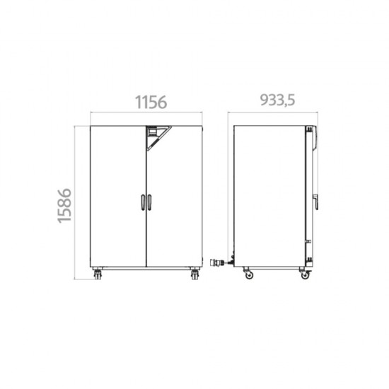 Binder FED 720 Ayarlanabilir Fan Hızlı Etüv 741 Litre Binder FED 720 Ayarlanabilir Fan Hızlı Etüv 741 Litre