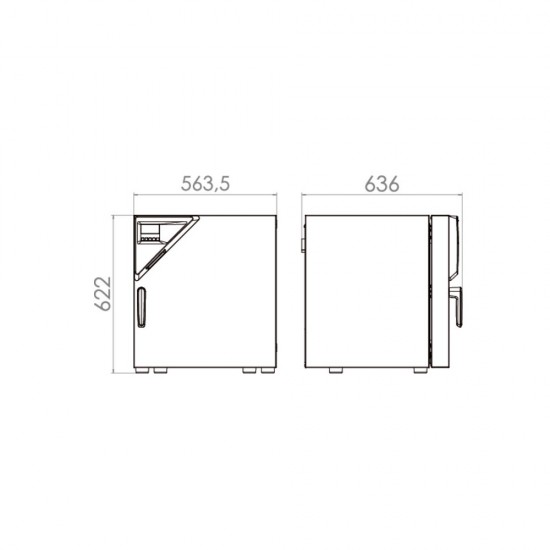 Binder BF 56 Fanlı İnkübatör 59 Litre