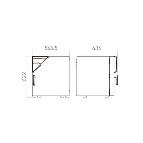 Binder ED 56 Etüv 57 Litre Binder ED 56 Etüv 57 Litre