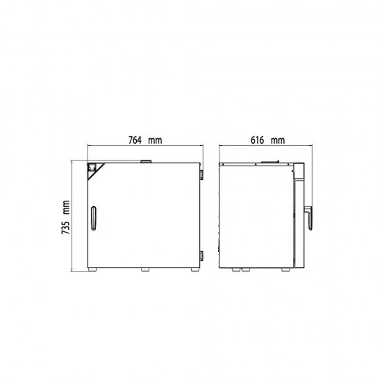 Binder ED-S 115 Doğal Havalandırmalı Etüv 118 Litre Binder ED-S 115 Doğal Havalandırmalı Etüv 118 Litre