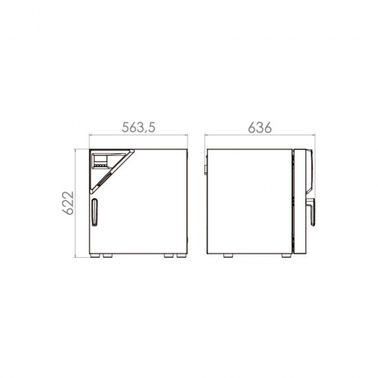 Binder FD 56 Fanlı Etüv 60 Litre Binder FD 56 Fanlı Etüv 60 Litre