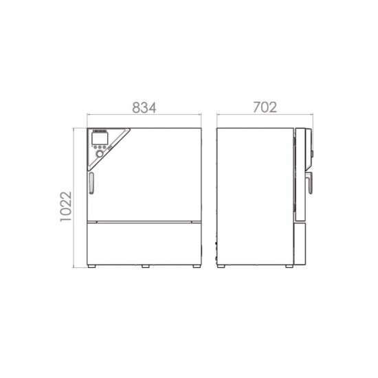 Binder KB 115 Kompresör Soğutmalı İnkübatör 115 Litre Binder KB 115 Kompresör Soğutmalı İnkübatör 115 Litre