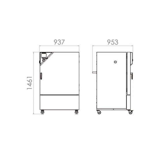 Binder KB 240 Kompresör Soğutmalı İnkübatör 247 Litre Binder KB 240 Kompresör Soğutmalı İnkübatör 247 Litre