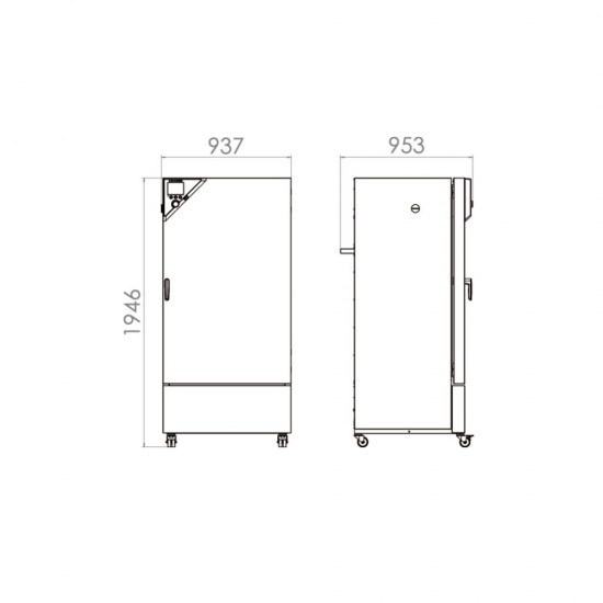 Binder KB 400 Kompresör Soğutmalı İnkübatör 400 Litre Binder KB 400 Kompresör Soğutmalı İnkübatör 400 Litre