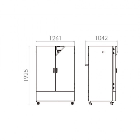 Binder KB 720 Kompresör Soğutmalı İnkübatör 698 Litre Binder KB 720 Kompresör Soğutmalı İnkübatör 698 Litre