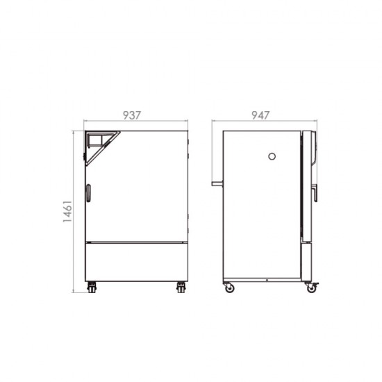 Binder KBW 240 Işıklı Bitki Büyütme Kabini 247 Litre Binder KBW 240 Işıklı Bitki Büyütme Kabini 247 Litre