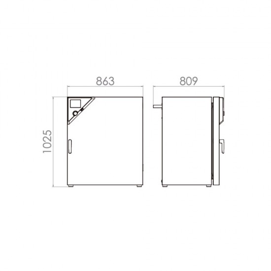 Binder KT 170 Termoelektrik Soğutmalı İnkübatör 163 Litre Binder KT 170 Termoelektrik Soğutmalı İnkübatör 163 Litre