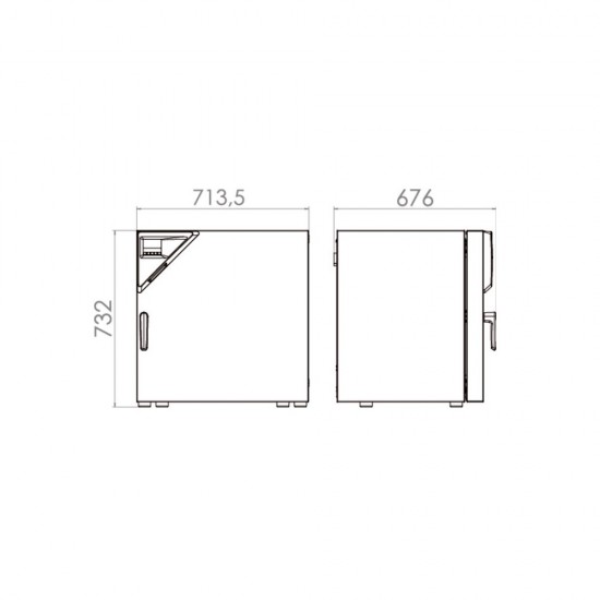 Binder FED 115 Ayarlanabilir Fan Hızlı Etüv 116 Litre Binder FED 115 Ayarlanabilir Fan Hızlı Etüv 116 Litre