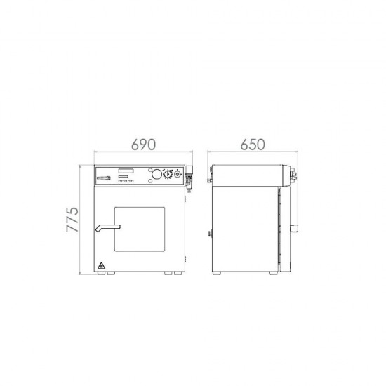 Binder VDL 53 Yanıcı Solventler İçin Vakum Etüvü 53 Litre Binder VDL 53 Yanıcı Solventler İçin Vakum Etüvü 53 Litre