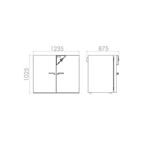 Binder FED 400 Fan Hızı Ayarlanabilir Etüv 400 Litre Binder FED 400 Fan Hızı Ayarlanabilir Etüv 400 Litre