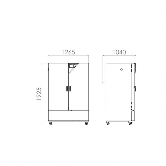 Binder KBF 720 Geniş Sıcaklık / Nem Aralıklı İklimlendirme Kabini 700 Litre Binder KBF 720 Geniş Sıcaklık / Nem Aralıklı İklimlendirme Kabini 700 Litre