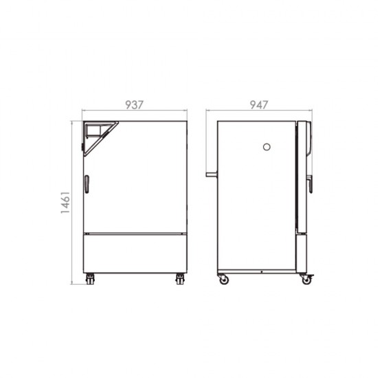 Binder KBF P 240 ICH-Aydınlatmalı İklimlendirme Kabini 247 Litre Binder KBF P 240 ICH-Aydınlatmalı İklimlendirme Kabini 247 Litre