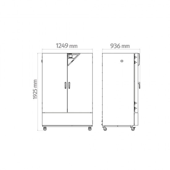 Binder KBF-S 720 İklimlendirme Kabini 700 Litre Binder KBF-S 720 İklimlendirme Kabini 700 Litre