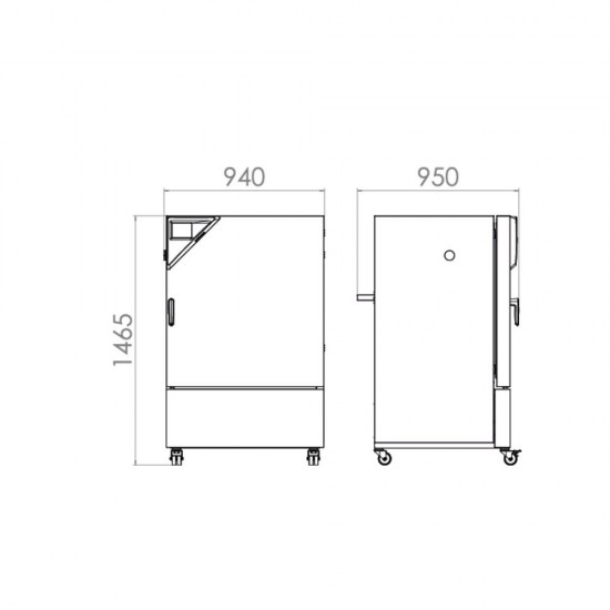 Binder KMF 240 Genişletilmiş Sıcaklık / Nem Aralıklı İklimlendirme Kabini 247 Litre Binder KMF 240 Genişletilmiş Sıcaklık / Nem Aralıklı İklimlendirme Kabini 247 Litre