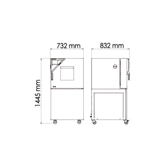 Binder MKF 56 Dinamik İklim Kabini 60 Litre Binder MKF 56 Dinamik İklim Kabini 60 Litre