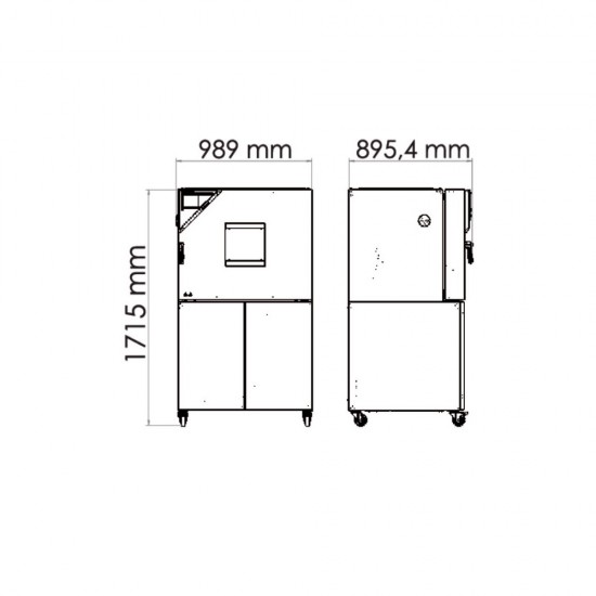 Binder MKFT 115 Dinamik İklim Kabini 115 Litre Binder MKFT 115 Dinamik İklim Kabini 115 Litre