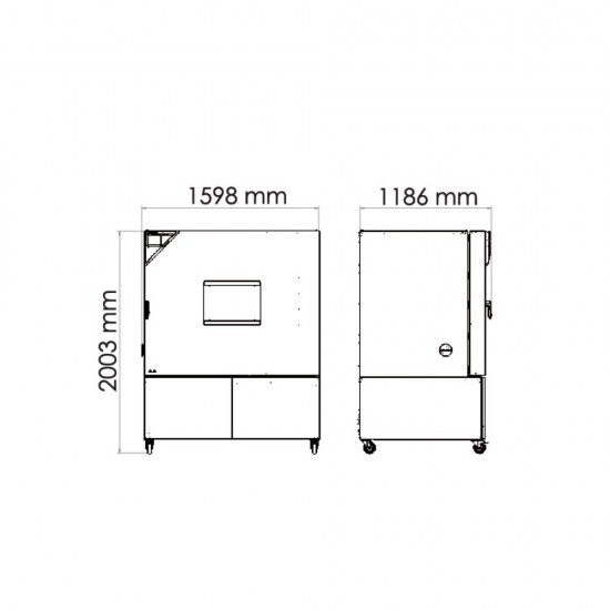 Binder MKFT 720 Dinamik İklim Kabini 764 Litre Binder MKFT 720 Dinamik İklim Kabini 764 Litre