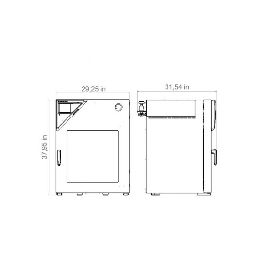 Binder VDL 115 Yanıcı Solventler İçin Vakum Etüvü 115 Litre Binder VDL 115 Yanıcı Solventler İçin Vakum Etüvü 115 Litre