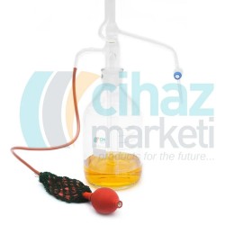 CMTECH Otomatik Büret - 25 ml 0.10 ml Taksimat Cam Musluk - Class A