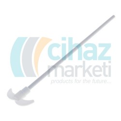 PTFE Teflon Şaft 400mm/85mm 7mm Çap - Mekanik Karıştırıcı Ucu