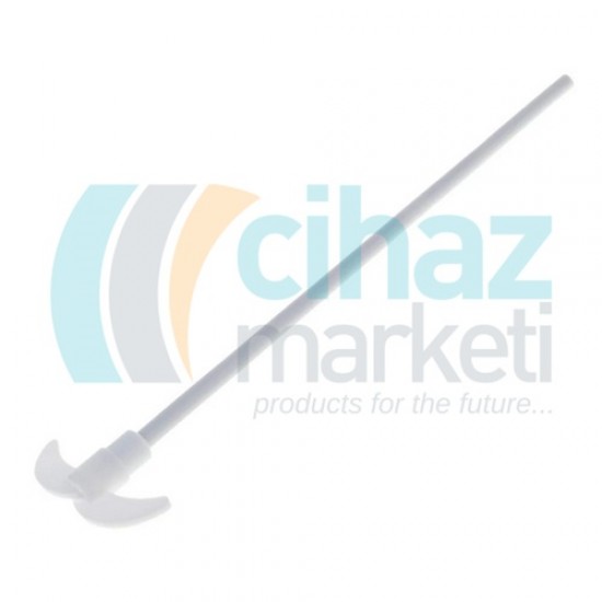 PTFE Teflon Şaft 400mm/65mm 7mm Çap - Mekanik Karıştırıcı Ucu PTFE Teflon Şaft 400mm/65mm 7mm Çap - Mekanik Karıştırıcı Ucu