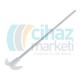 PTFE Teflon Şaft 400mm/65mm 7mm Çap - Mekanik Karıştırıcı Ucu PTFE Teflon Şaft 400mm/65mm 7mm Çap - Mekanik Karıştırıcı Ucu