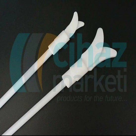 PTFE Teflon Şaft 400mm/65mm 7mm Çap - Mekanik Karıştırıcı Ucu PTFE Teflon Şaft 400mm/65mm 7mm Çap - Mekanik Karıştırıcı Ucu