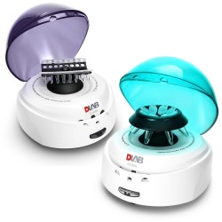 DLAB D1008 Mavi Kapaklı Mikro Santrifüj 0.2 / 0.5 /1.5 / 2.0 mL X 8 / 7000 rpm