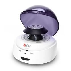 DLAB D1008 Mavi Kapaklı Mikro Santrifüj 0.2 / 0.5 /1.5 / 2.0 mL X 8 / 7000 rpm