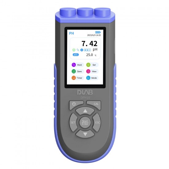 DLAB DPH10 Taşınabilir pH, ORP ve Sıcaklık Ölçer DLAB DPH10 Taşınabilir pH, ORP ve Sıcaklık Ölçer