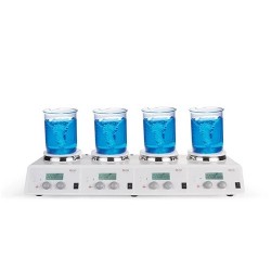 DLAB MS-H340-S4 Çoklu Isıtıcılı Manyetik Karıştırıcı