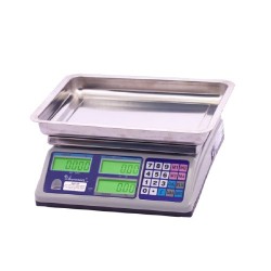 Dikomsan SEP-15 Onaylı Fiyat Hesaplamalı Terazi 6 kg / 2 g ~ 15 kg / 5 g