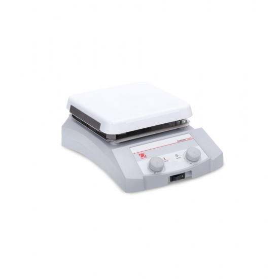 Ohaus e-G21HS07C Isıtıcılı Manyetik Karıştırıcı, 60-1600 rpm, 80-500°C, 15l, 18x18cm, Seramik, Analog Ohaus e-G21HS07C Isıtıcılı Manyetik Karıştırıcı, 60-1600 rpm, 80-500°C, 15l, 18x18cm, Seramik, Analog