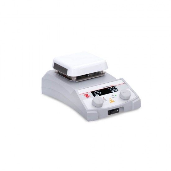 Ohaus e-G31HS04C Isıtıcılı Manyetik Karıştırıcı, 60-1600 rpm, 80-500°C, 15l, 10x10cm, Seramik, Dijital Ohaus e-G31HS04C Isıtıcılı Manyetik Karıştırıcı, 60-1600 rpm, 80-500°C, 15l, 10x10cm, Seramik, Dijital