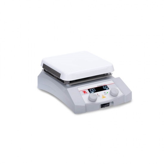 Ohaus e-G31HS07C Isıtıcılı Manyetik Karıştırıcı, 60-1600 rpm, 80-500°C, 15l, 18x18cm, Seramik, Dijital Ohaus e-G31HS07C Isıtıcılı Manyetik Karıştırıcı, 60-1600 rpm, 80-500°C, 15l, 18x18cm, Seramik, Dijital