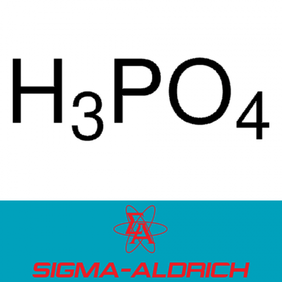 Sigma-Aldrich 04107-2.5L ORTHO-PHOSPHORIC ACID PURISS., MEETS ANALYTICAL SPECIFICATION OF PH. EUR., BP, NF, FCC, 85.0-88.0% Sigma-Aldrich 04107-2.5L ORTHO-PHOSPHORIC ACID PURISS., MEETS ANALYTICAL SPECIFICATION OF PH. EUR., BP, NF, FCC, 85.0-88.0%