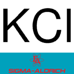 Sigma-Aldrich 12636-1KG POTASSIUM CHLORIDE, PURISS., MEETS ANALYTICAL SPECIFICATION OF PH. EUR., BP, USP, FCC, E508, 99-100.5% (AT), ≤0.0001% AL