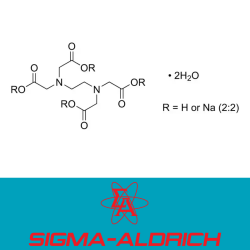Sigma-Aldrich E5134-500G ETHYLENEDIAMINETETRAACETIC ACID DISODIUM SALT DIHYDRATE, SUITABLE FOR ELECTROPHORESIS, FOR MOLECULAR BIOLOGY, 99.0-101.0% (TITRATION)
