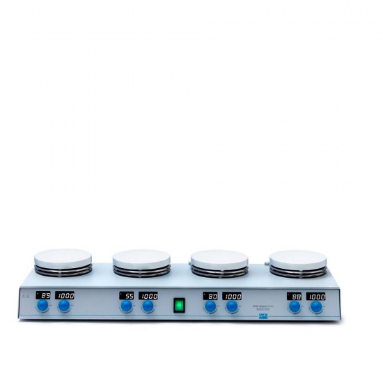 VELP AM4 Dijital PRO Çoklu Isıtıcılı Manyetik Karıştırıcı VELP AM4 Dijital PRO Çoklu Isıtıcılı Manyetik Karıştırıcı