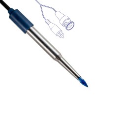 XS Instruments pH 7 Vio Taşınabilir pH Metre +  Et ve Peynir Uygulamaları İçin XS 2 Pore Steel T pH Elektrotu