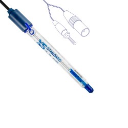 XS Instruments STANDARD T-DIN pH Elektrotu 0…14 pH / -10…100 °C