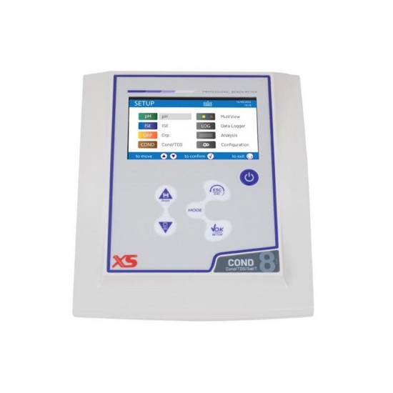 XS Instruments COND 8 PRO kit BASIC Masaüstü İletkenlik Ölçer + 2301T İletkenlik Probu XS Instruments COND 8 PRO kit BASIC Masaüstü İletkenlik Ölçer + 2301T İletkenlik Probu