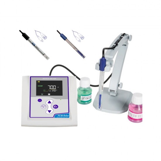 XS Instruments PC 50 VioLab Masaüstü Multiparametre Ölçer + 2301T İletkenlik Hücresi + XS 201 T pH Elektrotu XS Instruments PC 50 VioLab Masaüstü Multiparametre Ölçer + 2301T İletkenlik Hücresi + XS 201 T pH Elektrotu