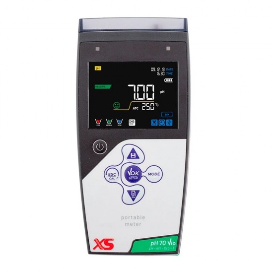 XS Instruments pH 70 Vio Taşınabilir pH Metre XS Instruments pH 70 Vio Taşınabilir pH Metre