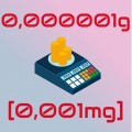  0,000001g [0,001mg]