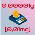 0,00001g [0,01mg]