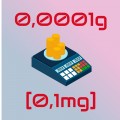  0,0001g [0,1mg]