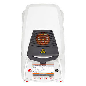 OHAUS MB120 nem tayin cihazının genel görünümü ve tasarımı.